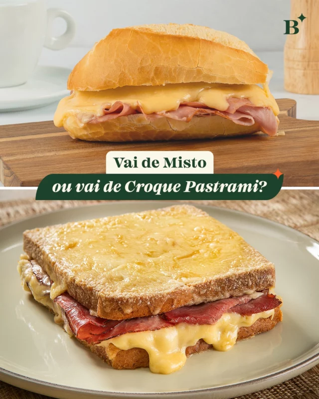 Qual é sua vibe de hoje? 🤔 

Tem dias que a gente só quer um misto: simples e direto. Mas tem dias que o desejo é maior e o apetite precisa de algo ainda mais gostoso. 

Aí entra o croque pastrami: pão douradinho, camadas generosas de sabor e aquele toque especial que transforma um lanche em experiência.

#benjaminpadaria #benjapadaria #padariasp #saopaulo #cafedamanhã #brunch #croque #pastrami #pastramisandwich