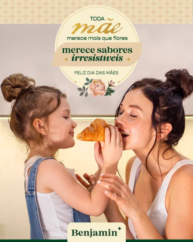 Hoje celebramos o amor que não tem limites, o carinho que nos aquece e a presença que faz toda a diferença. 

Feliz Dia das Mães pra todas! Que o seu dia seja tão especial quanto o amor que você proporciona todos os dias.

#benjaminapadaria #padariasp #saopaulo #cafedamanhã #diadasmães