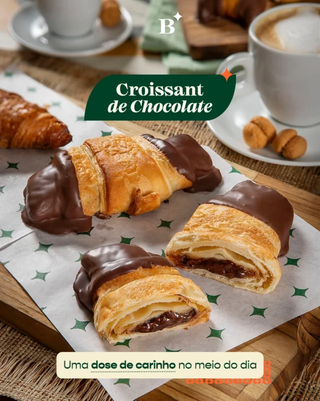 Seu intervalo merece essa delícia!

Um croissant de chocolate quentinho, café na medida e cinco minutinhos mágicos que renovam o humor no meio da correria.

Porque uma pausa doce e leve é tudo o que precisamos pra seguir em frente. 

#benjaminpadaria #benjapadaria #padariasp #saopaulo #ifood #cafedamanha #brunch #croissantdechocolate