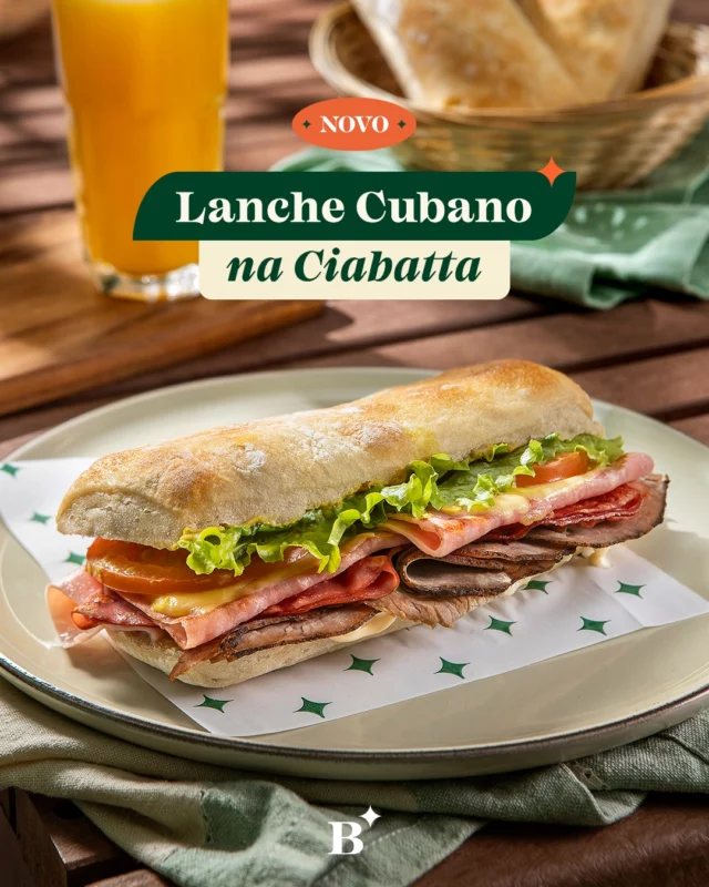 Correria pra almoçar? A gente resolve com sabor e praticidade.

O novo Ciabatta Cubano é tudo o que você precisa pra matar a fome com muito sabor: pão crocante, recheio caprichado e aquele toque de mostarda que faz toda a diferença.

Vem experimentar o seu!

#Benjamin #PadariaSP #Ciabatta #LancheCubano #Brunch