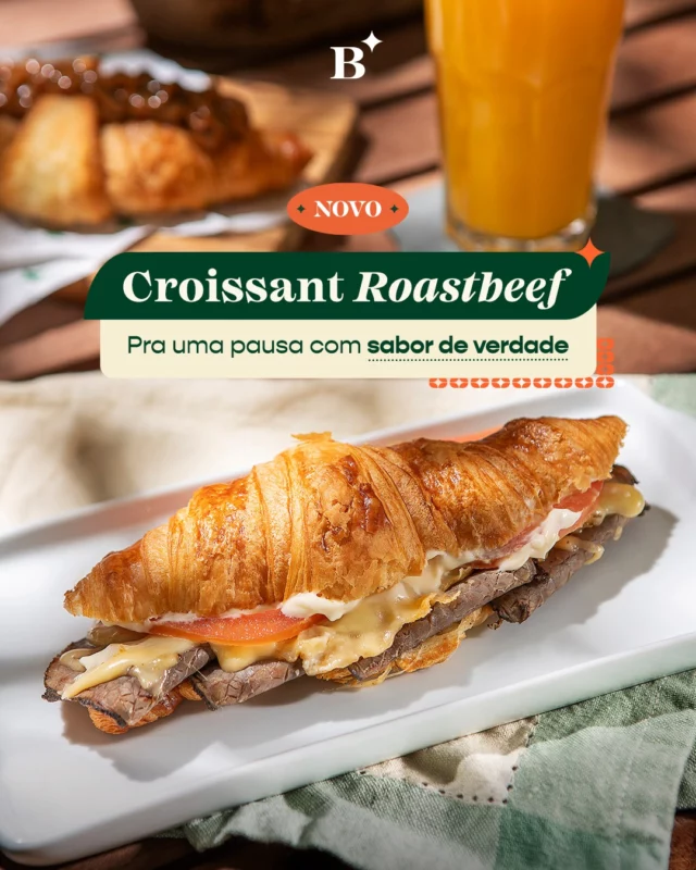 Seu intervalo é curto, mas o sabor não precisa ser. 

Croissant francês, roastbeef, queijo prato derretido, tomate fresco, maionese cremosa e um toque de orégano. 

Almoço rápido pode (e deve) ser gostoso. Passe na Benjamin e experimente.

#Benjamin #PadariaSP #Croissant #Roastbeef