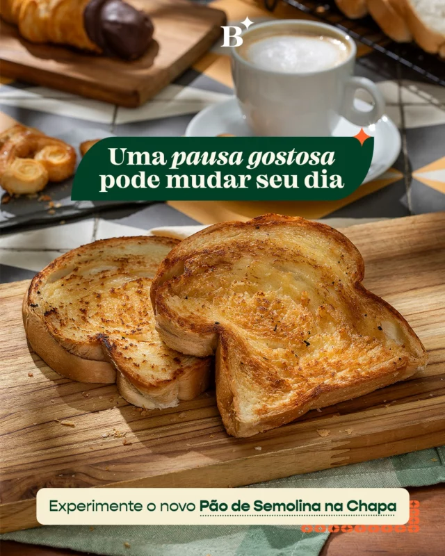 O pão de semolina chega quente, o café acompanha, e o croissant de chocolate traz aquele respiro doce no final.

É a sua pausa. Um cuidado simples, mas que faz diferença. Às vezes, é tudo o que você precisa. 

Benjamin tem isso todos os dias. Aguardamos você!

#Benjamin #PadariaSP