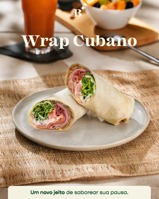 Quando a fome pede algo rápido, mas você não abre mão do sabor, o nosso Wrap Cubano é a escolha certa. 🌯✨

Recheado na medida e com a leveza que combina com qualquer hora do dia, é o pedido que chega pronto para salvar sua pausa.

#Benjamin #PadariaSP #WrapCubano #iFood #Brunch