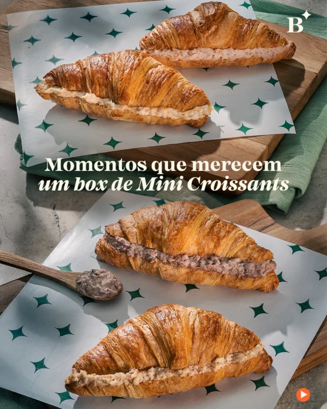 Toda ocasião é melhor com mini croissants por perto. 🥐💛

Café da manhã com a família, pausa no trabalho ou lanche da tarde com os amigos, o box Benjamin é sempre a escolha certa.

#Benjamin #PadariaSP #MiniCroissant #MomentosBenjamin #Brunch #CaféDaManhã