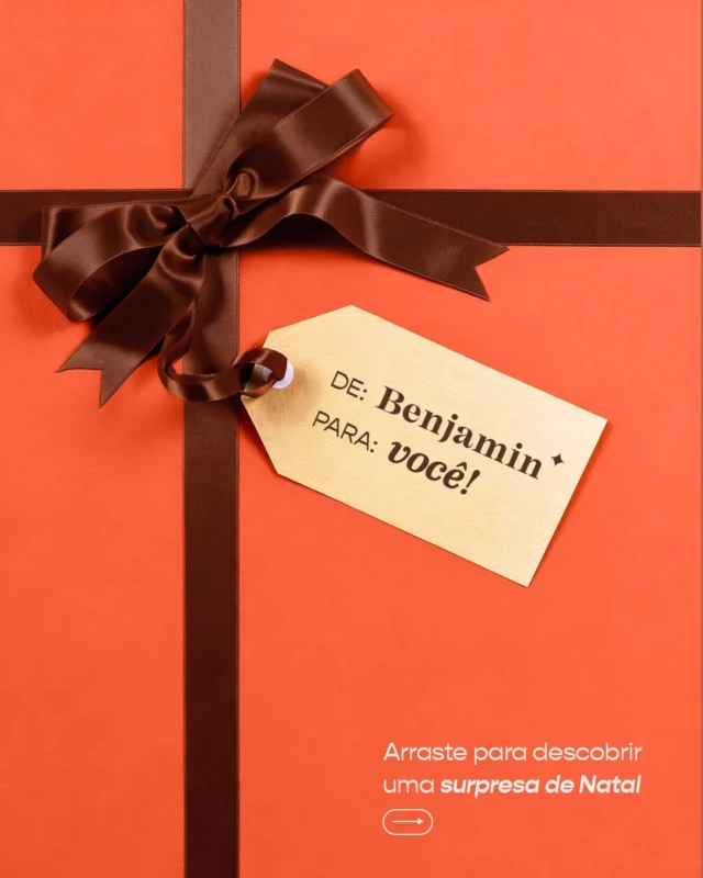 O presente para surpreender neste Natal é do jeito Benjamin.

Uma cesta recheada de delícias e afeto para compartilhar um momento perfeito ao lado de quem você ama.
 
Confira as opções disponíveis na loja e no iFood! 

#Benjamin #PadariaSP #Natal #Presente #Cestas