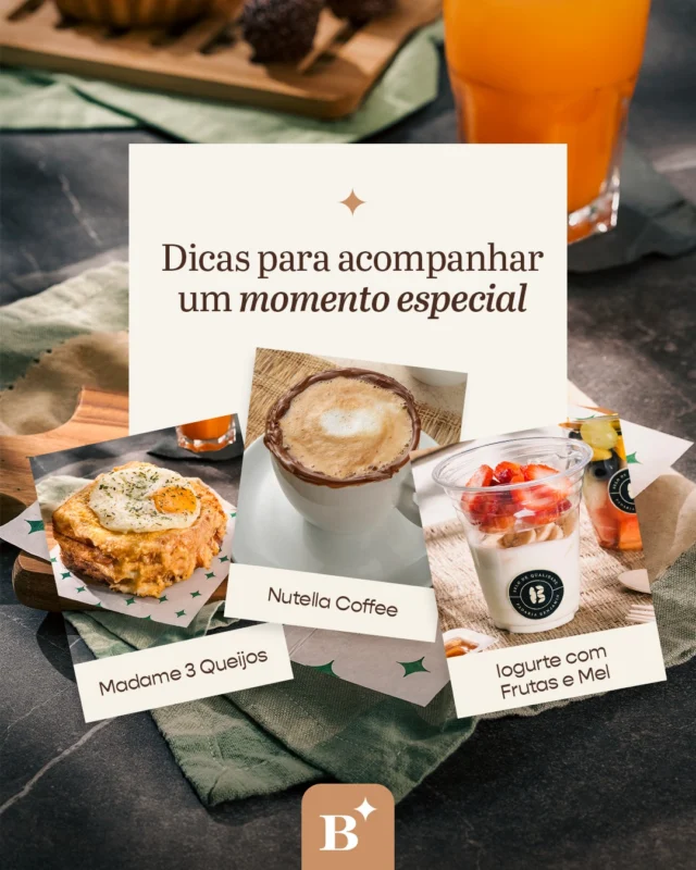 Sem criatividade pro próximo brunch? Essa semana a gente sugere!

Escolhas que funcionam bem juntas, equilibram doce e salgado e deixam a decisão muito mais fácil. 🧡

Agora é só passar na Benja e curtir seu momento.

#BenjaminAPadaria #Benjamin #PadariaSP #Brunch #CaféDaManhã #MadameBenjamin #Nutella #Iogurte