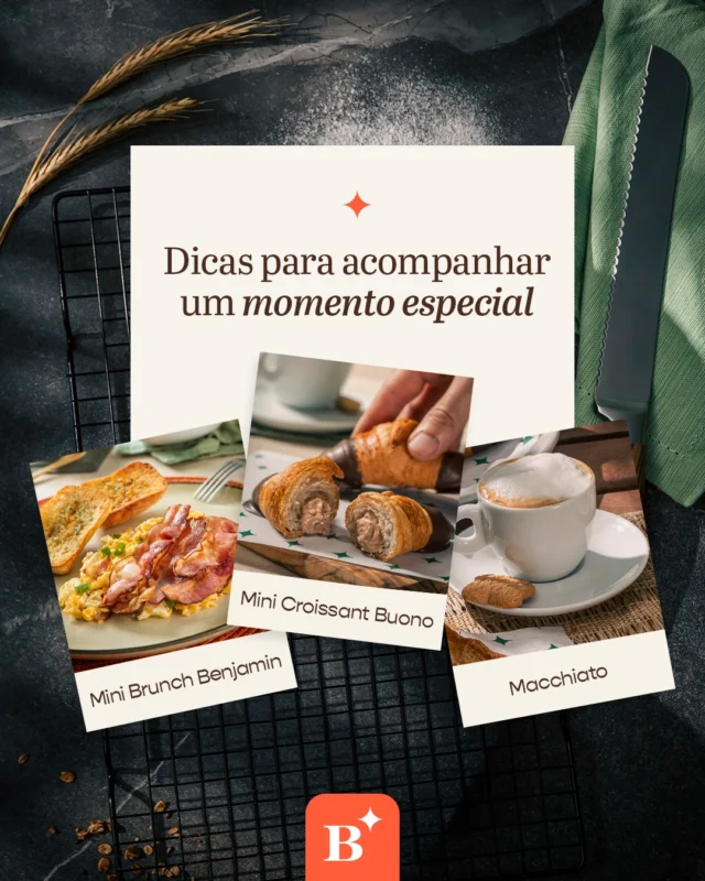 A primeira refeição do dia para encarar o bloquinho? É do jeito Benjamin.

Comer bem antes do carnaval também faz parte da festa. É aquele momento de pausa, sabor e cuidado antes da música, do sol e da alegria tomarem conta do dia.

Passa na Benjamin e comece a folia do melhor jeito.

#Benjamin #PadariaSP #Carnaval #Folia #CaféDaManhã #Brunch #Croissant #Macchiato