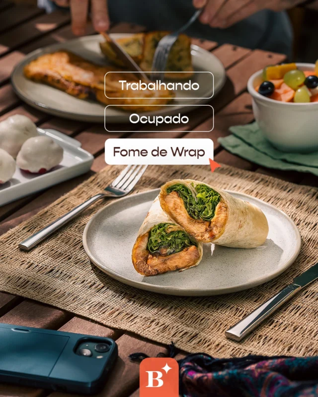 A agenda pode estar cheia, mas a fome sempre encontra um jeito de aparecer.

Para aqueles dias em que a gente é pego desprevenido, o Wrap de Frango Oriental entra pra salvar o momento com muito sabor. 

Passe na Benjamin e faça seu dia valer a pena.

#BenjaminAPadaria #PadariaSP #Pausa