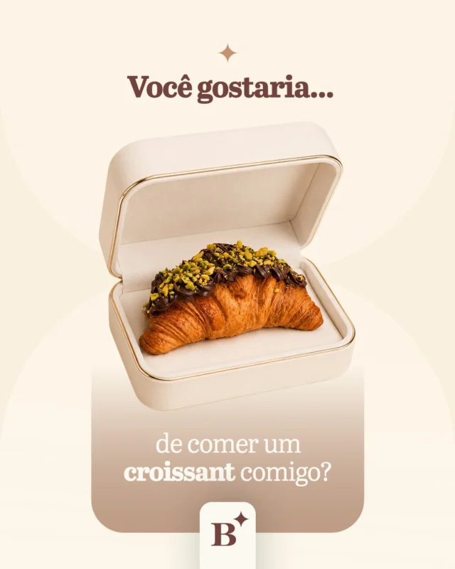 Tem convite que a gente aceita sem pensar duas vezes.

Marque aqui quem você chamaria para dividir um croissant, um café e uma pausa gostosa na Benjamin.

#BenjaminAPadaria #PadariaSP #Benja #Croissant #Café #Pausa