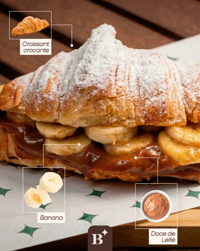 Um dilema delicioso! 😋

Os novos croissants combinam a massa crocante do clássico francês com recheios que dão vontade só de imaginar: morango com creme de avelã e banana com doce de leite.

Perfeitos para aquele café da tarde, para adoçar a rotina ou para transformar uma pausa comum em um momento Benjamin. Peça e experimente!

#BenjaminAPadaria #Croissant #CroissantDeMorango #CroissantDeBanana #NovidadesBenjamin #PadariaEmSP #CaféDaTarde