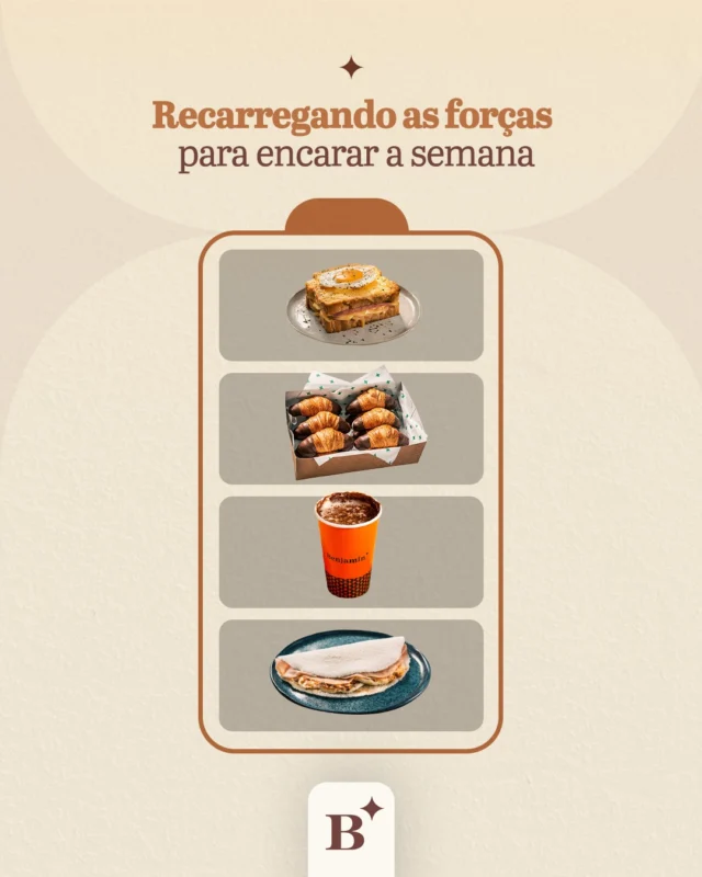 Nem toda segunda precisa começar no piloto automático.

Reserve alguns minutos para você, escolha sua delícia favorita da Benjamin e aproveite uma pausa que deixa o restante do dia ainda mais gostoso.

#BenjaminAPadaria #PadariaSP #Delicias #Croissant #Café #Pausa
