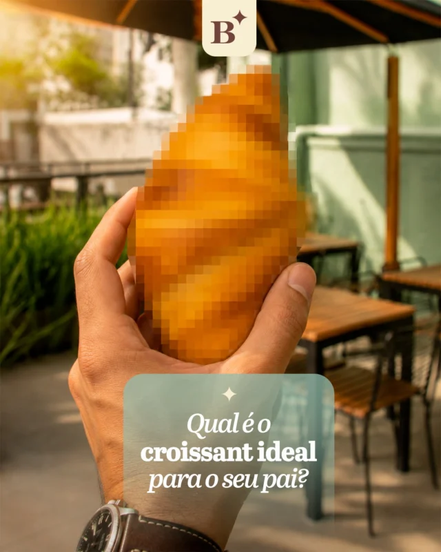 Independentemente do perfil, uma coisa é certa: sempre existe um croissant perfeito para compartilhar bons momentos.

Encontre as delícias favoritas do seu pai na Benjamin.

#BenjaminAPadaria #DiaDosPais #Croissant #PadariaSP #MomentosBenjamin