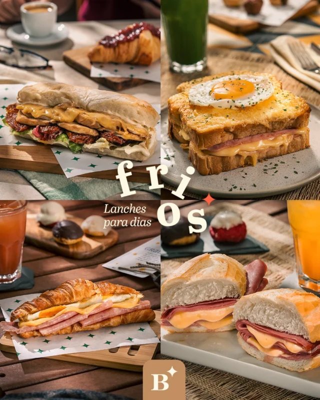 Entre um compromisso e outro, uma pausa para comer algo gostoso sempre cai bem, ainda mais nos dias frios.

Seja para fazer uma pausa entre as obrigações ou simplesmente aproveitar o frio com mais sabor, sempre existe um motivo para passar na Benjamin.

Escolha o seu favorito e transforme o momento em um memória gostosa.

#BenjaminAPadaria #PadariaSP #Lanches #Croque #DiasFrios #Café