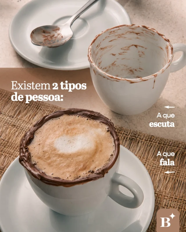 Toda mesa tem essa dupla.

Quem chega contando tudo o que aconteceu no dia e quem prefere ouvir enquanto aproveita cada gole. No fim, o importante é ter um bom momento para compartilhar.

Qual dos dois é você? 🥐☕

#BenjaminAPadaria #PadariaSP #Café #Cappuccino #SãoPaulo #CaféDaTarde #ConexãoComMomentos
