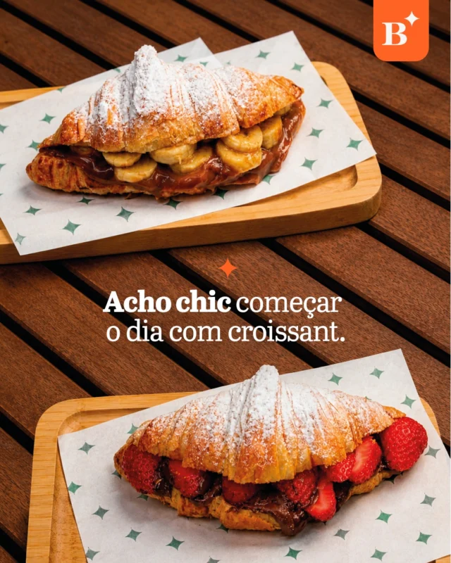 A gente acha chic transformar qualquer espacinho do dia em uma desculpa para comer algo gostoso. 💁🏻‍♀️✨

#BenjaminAPadaria #PadariaSP #Croissant #Café #Sobremesa