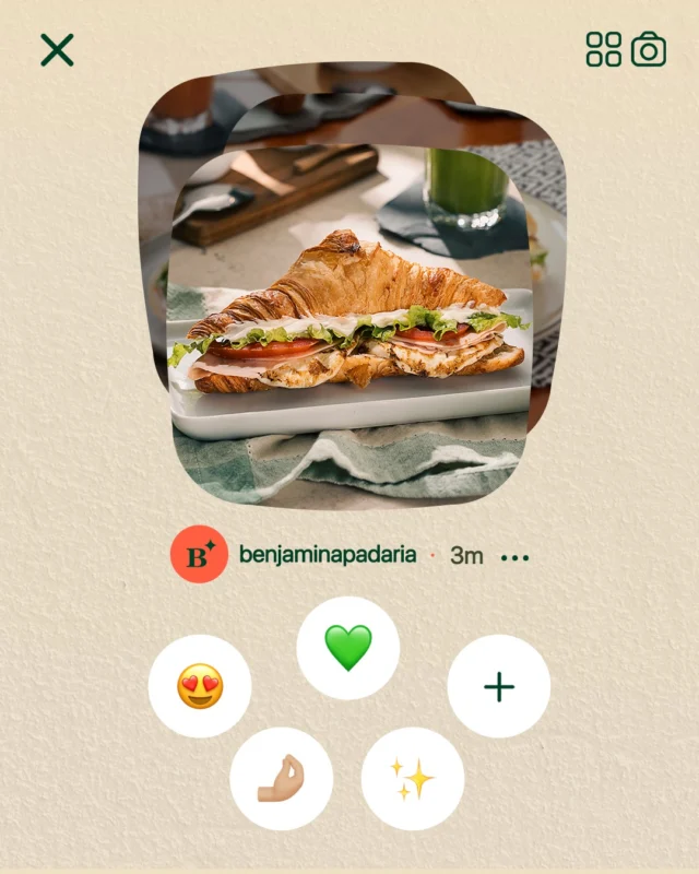 Tem um instante Benjamin para cada momento do dia.

Qual deles não pode faltar no seu dia? 

#BenjaminAPadaria #PadariaSP #Croissant #Cafe #Wrap #LancheCiabatta