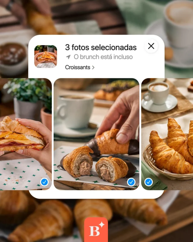 Pode abrir a galeria depois de um brunch: o croissant sempre acaba aparecendo. 🥐 

Seja doce, salgado, mini ou na sua versão mais clássica, eles são presença garantida em toda boa pausa da Benjamin. 

#Benjamin #BenjaminAPadaria #Croissant #Brunch #PadariaSP
